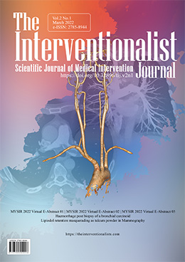 					View Vol. 2 No. 1 (2022): The Interventionalist Journal
				